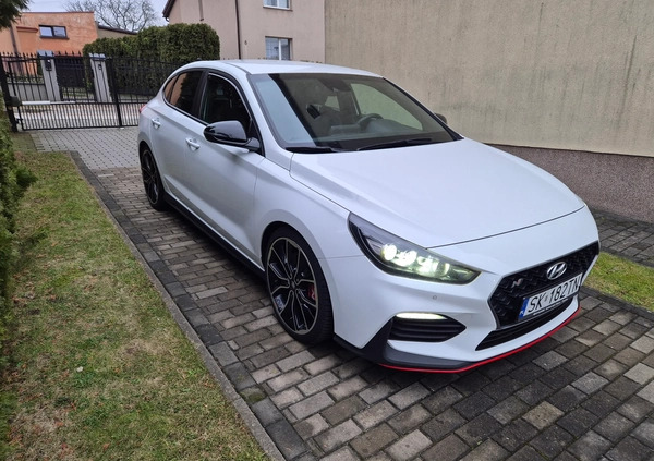 Hyundai i30 N cena 113000 przebieg: 78800, rok produkcji 2020 z Piotrków Trybunalski małe 46